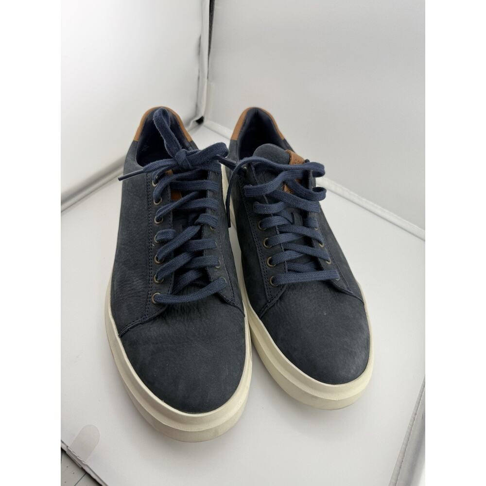 Cole Haan GRANDPRO RALLY LTT Sneakers Men's Shoes Navy Nubuck Ivory Size 9